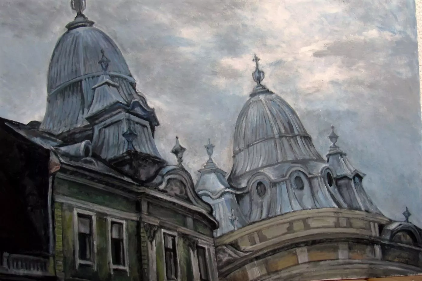 גגות של ארמונות במרכז העיר