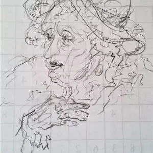 דיוקן דמות מבוגרת